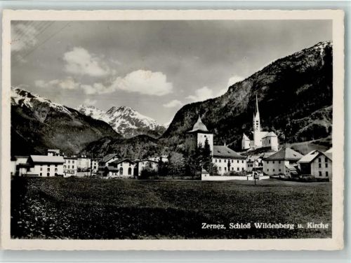 7530 Zernez - Schloss Wildenberg und Kirche