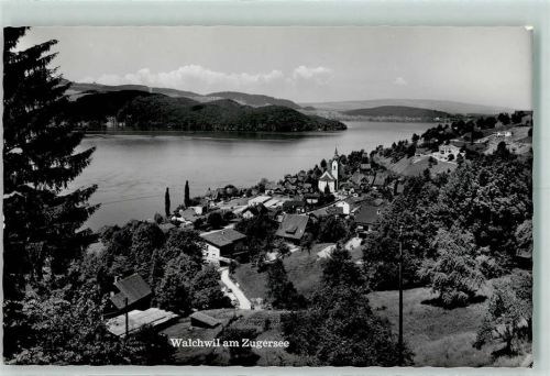 6318 Walchwil 1958 - Zugersee Pension Aesch