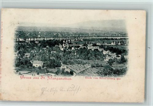 9430 St. Margrethen SG - 1900 Blick vom Schäflisberg aus