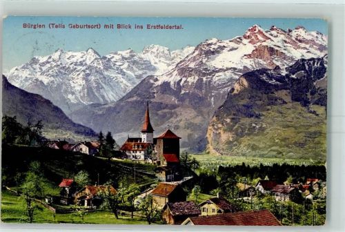 6463 Bürglen UR - Kirche Erstfeldertal