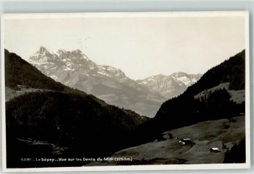 1863 Le Sépey Ormont-Dessous - Dents du Midi