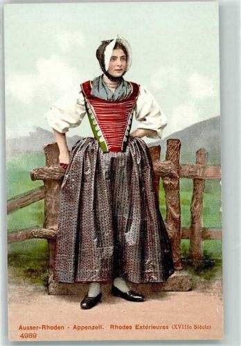 Trachtenfrau Ausserrhoden