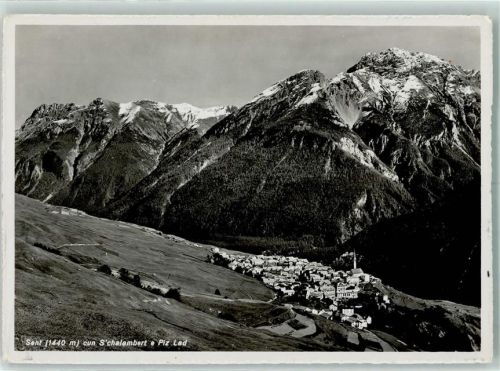 7554 Sent Gebrauchsspuren cun S'chalambert e Piz Lad