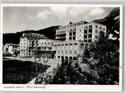 7078 Lenzerheide/Lai Foto AK Hotel Schweizerhof