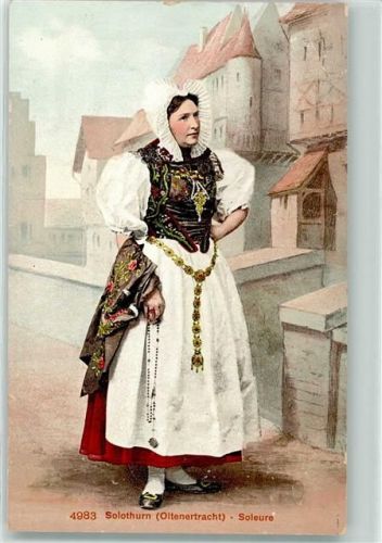 Frau in Oltnertracht