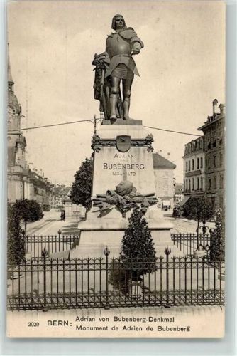 3000 Bern Berne - Adrian Bubenberg Denkmal