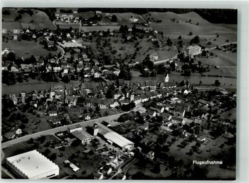 5507 Mellingen Foto AK Fliegeraufnahme Foto Beier