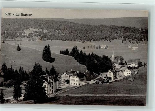 1348 Le Brassus 1927 - Teilansicht, Nr. 5089 Phototypie gute Erhaltung AK