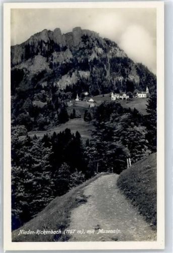 6383 Niederrickenbach Maria Rickenbach - Musenalp
