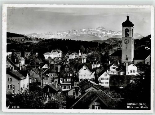 9200 Gossau SG - Blick zum Säntis