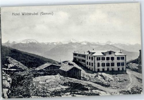Wildstrubel - Hotel Wildstrubel, Gemmi