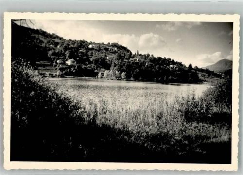 6933 Muzzano 1964 Foto AK Ort handschriftlich Muzzano-See