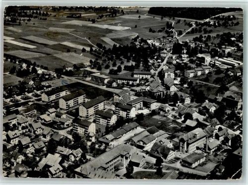 5610 Wohlen AG Gebrauchsspuren Fliegeraufnahme