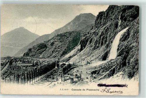 1904 Vernayaz 1903 - Cascade de Pissevache