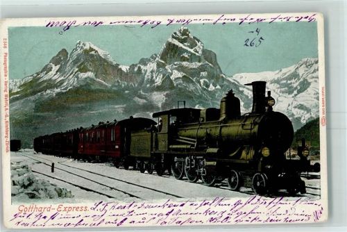 6472 Erstfeld - 1906 Eisenbahn Gotthard Express