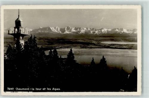2067 Chaumont - Tour les Alpes