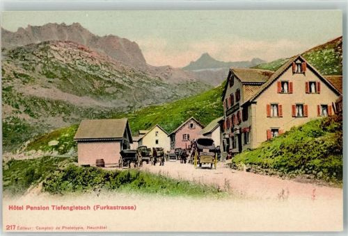 6491 Realp - Hotel Tiefengletsch Furkastrasse