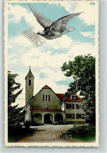 9534 Iddaburg - Kurhaus St. Iddaburg Alttoggenburg bei Gähwil Brieftaube