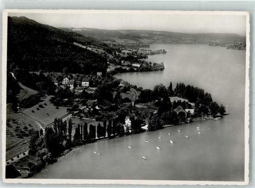 8266 Steckborn - Untersee Hotel Glarisegg J.Züblin Fliegeraufnahme