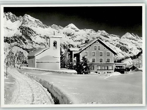 7514 Fex - Fex im Fextal Engadin Hotel Sonne Winter