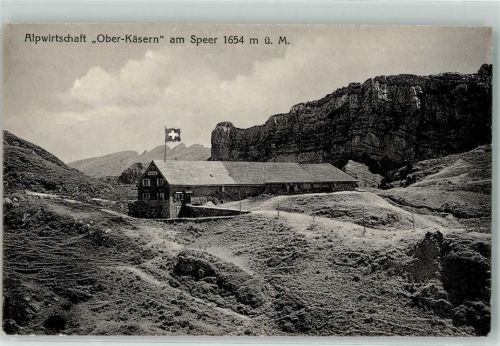 Speer Walensee - Alpwirtschaft Ober Käsern