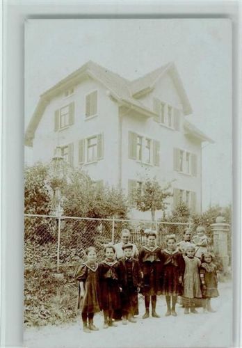 8304 Wallisellen 1919 Foto AK Kinderheim? Wohnhaus