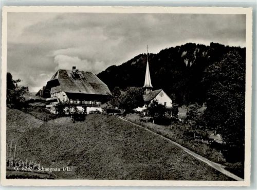 6197 Schangnau Gebrauchsspuren Gasthaus zum Löwen