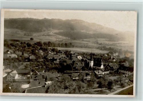 3672 Oberdiessbach 1927 Foto AK Vue generale