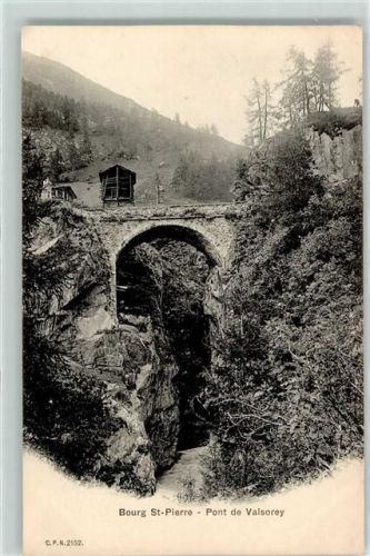 1946 Bourg-St-Pierre - Pont de Valsorey