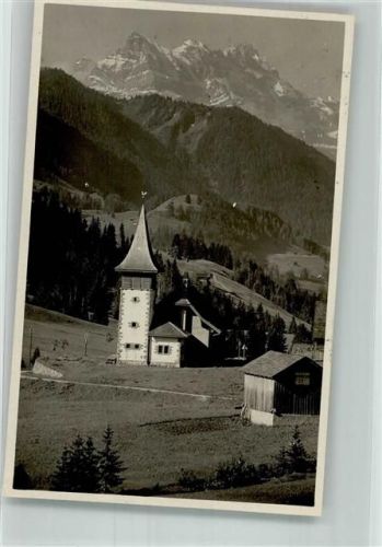1863 Le Sépey Ormont-Dessous 1925 Foto AK Kirche