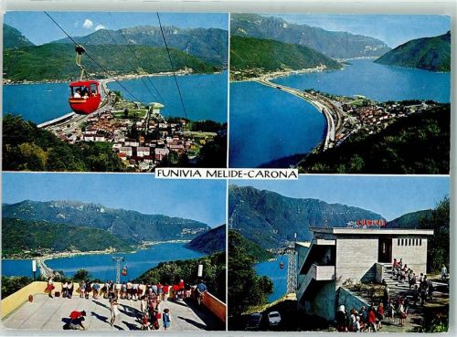 6815 Melide - Funivia Melide-Carona Lago di Lugano