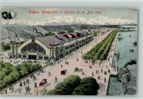 8000 Zürich - Sängerfest 1905 AK