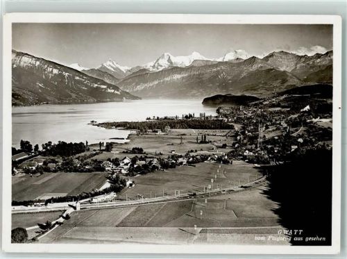 3645 Gwatt Thun - Fliegeraufnahme