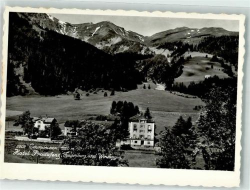 7075 Churwalden Foto AK Hotel Pradafenz Faulenberg Windeggen
