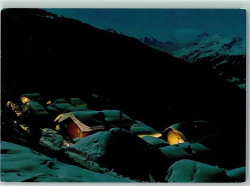 3961 Chandolin - Vald d'Anniviers Gabelhorn Cervin Dt. Blanche