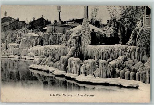 1290 Versoix 1905 - Bise Glaciale Winter Eis Schnee Eiszapfen