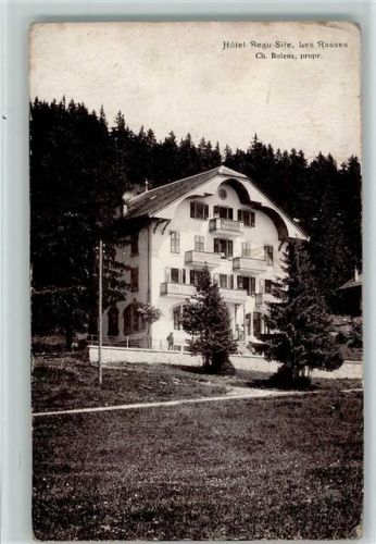 1452 Les Rasses Gebrauchsspuren Hotel Beau-Site