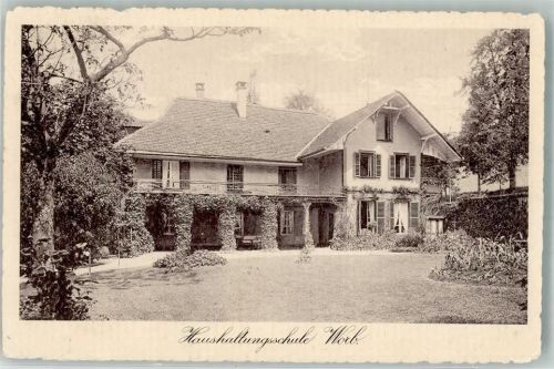 3076 Worb 1916 Foto AK Haushaltungsschule