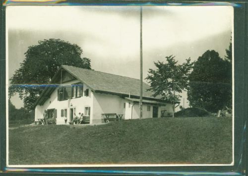 2108 Couvet Gebrauchsspuren Les Petites Le Club Jurassien Foto AK