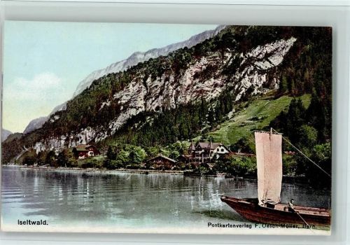 3807 Iseltwald - Segelboot Ruderer