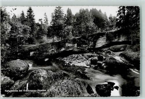 9643 Krummenau - Naturbrücke bei Krummenau-Nesslau