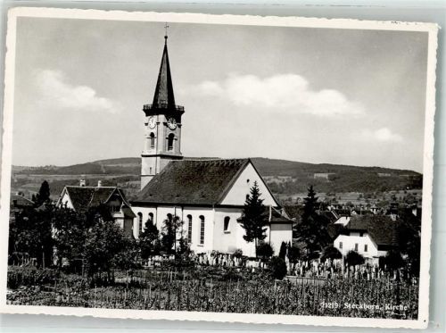 8266 Steckborn Foto AK Kirche
