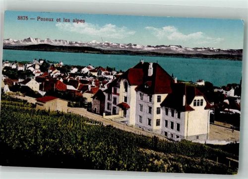 2034 Peseux 1919 Foto AK