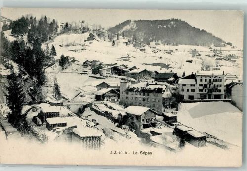 1863 Le Sépey Ormont-Dessous - Winter