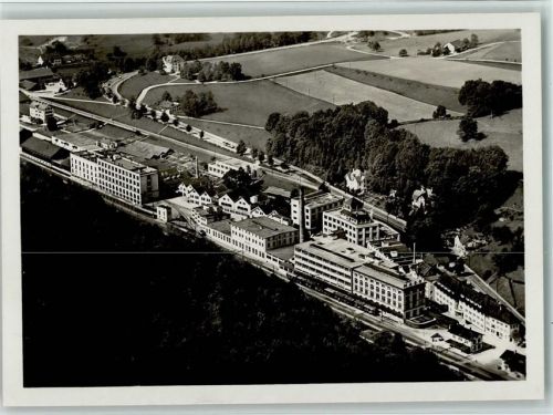 8307 Oberkempttal Effretikon 1937 - Luftbild - Fabrik von Maggi , gute Erhaltung AK