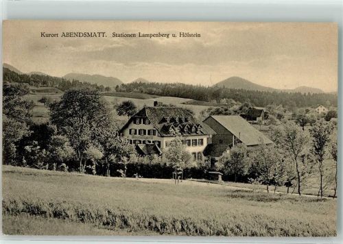 4432 Lampenberg 1912 - Kurort Abendsmatt Hölstein