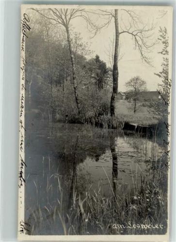 4663 Aarburg 1913 Foto AK Weiher