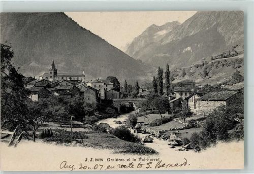 1937 Orsières - Orsières et le Val-Ferret