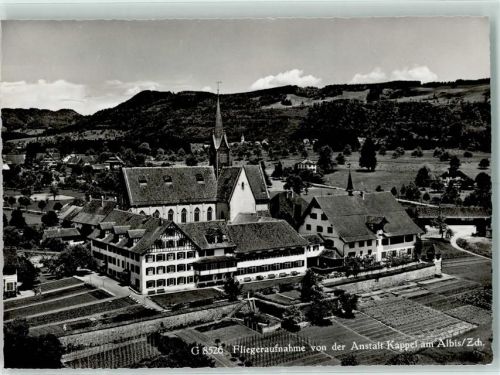 8926 Kappel am Albis Gebrauchsspuren Fliegeraufnahme Anstalt