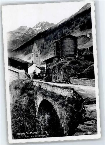 1946 Bourg-St-Pierre - Pont sur le Valsarey